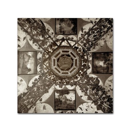 Trademark Fine Art Alan Blaustein 'Giardini Italiano V' Canvas Art, 24x24 ALI5127-C2424GG